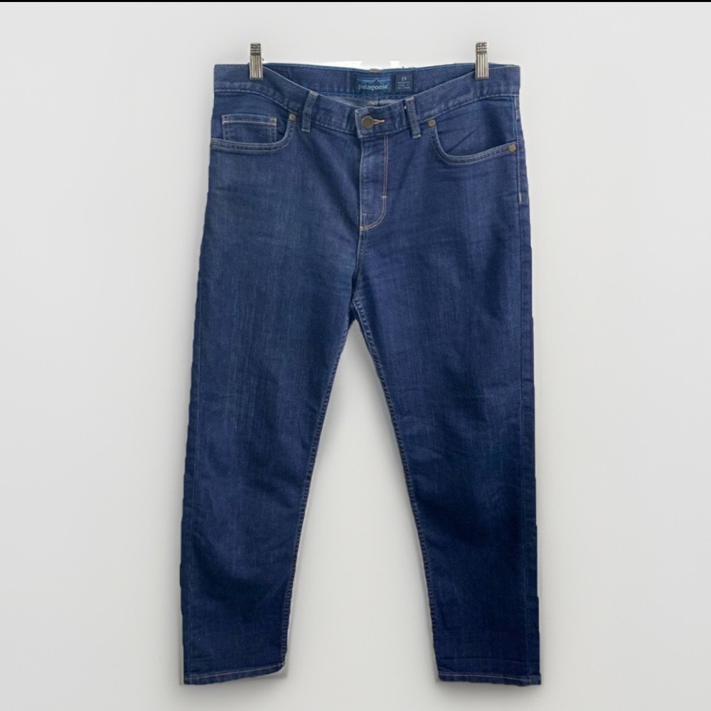 PATAGONIA skinny jeans organic cotton blend sz 29 womens